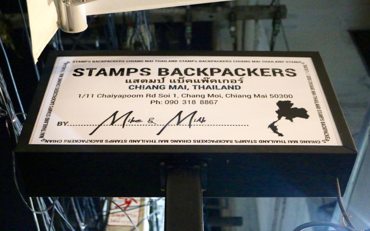 Stamps Backpackers Hostel Chiang Mai Luaran gambar